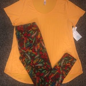 New Lularoe 2XL Classic T & TC Leggings.